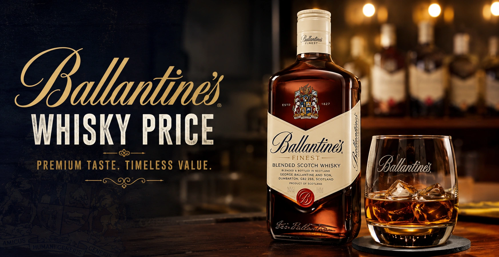 Ballantines Whisky Price