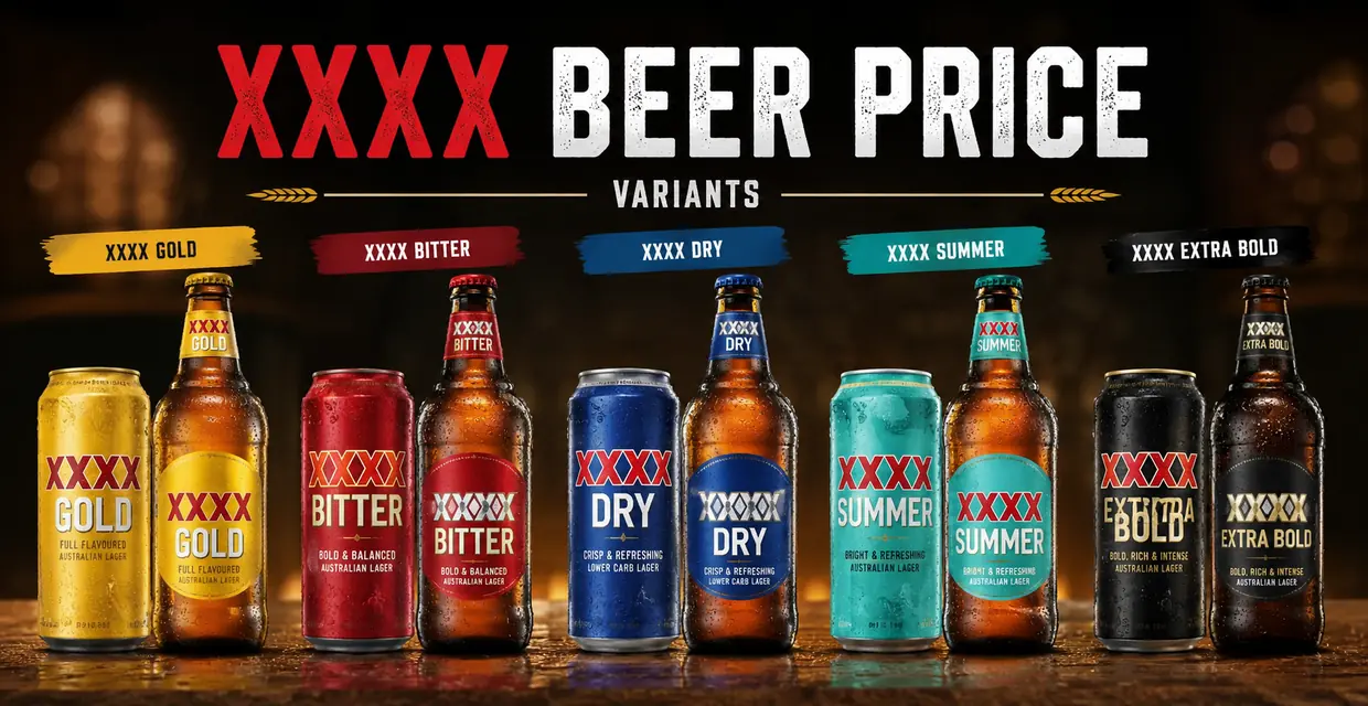 XXXX Beer Price With Varients